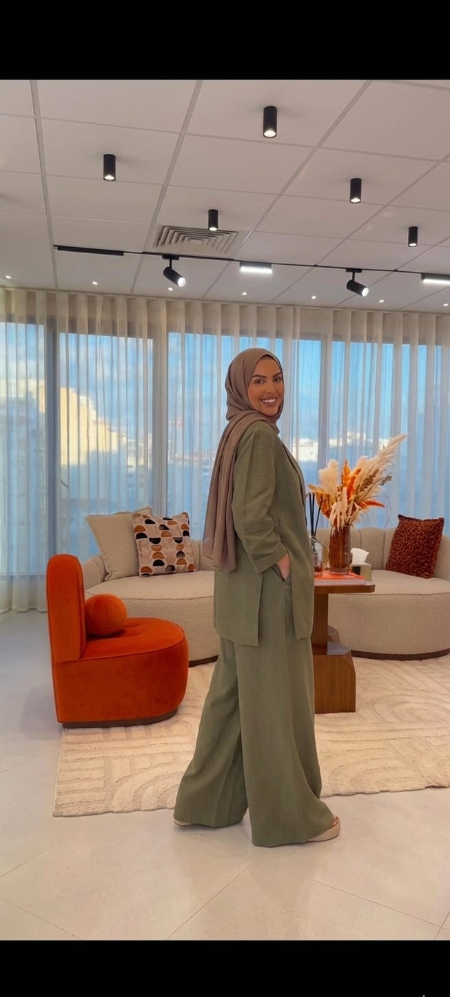 Set كتان بيور