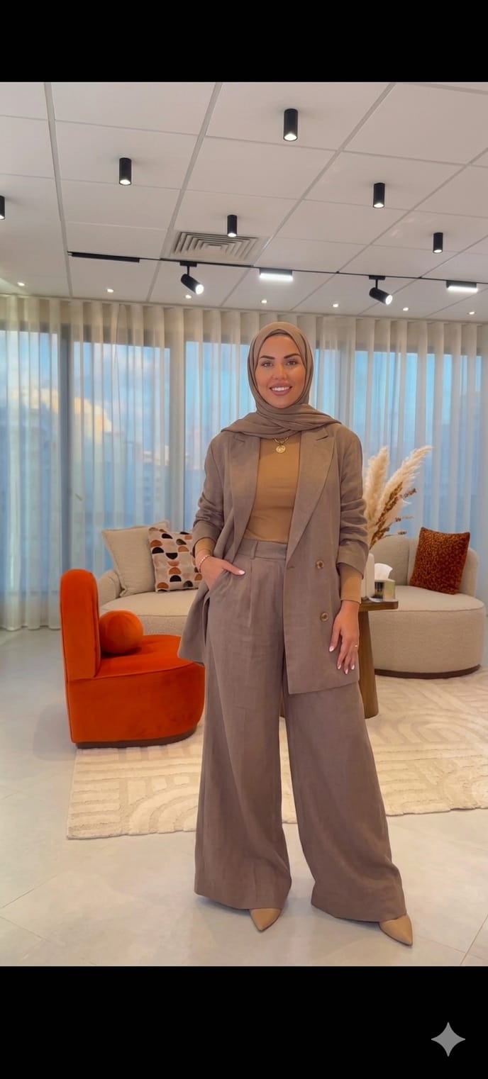 Set كتان بيور