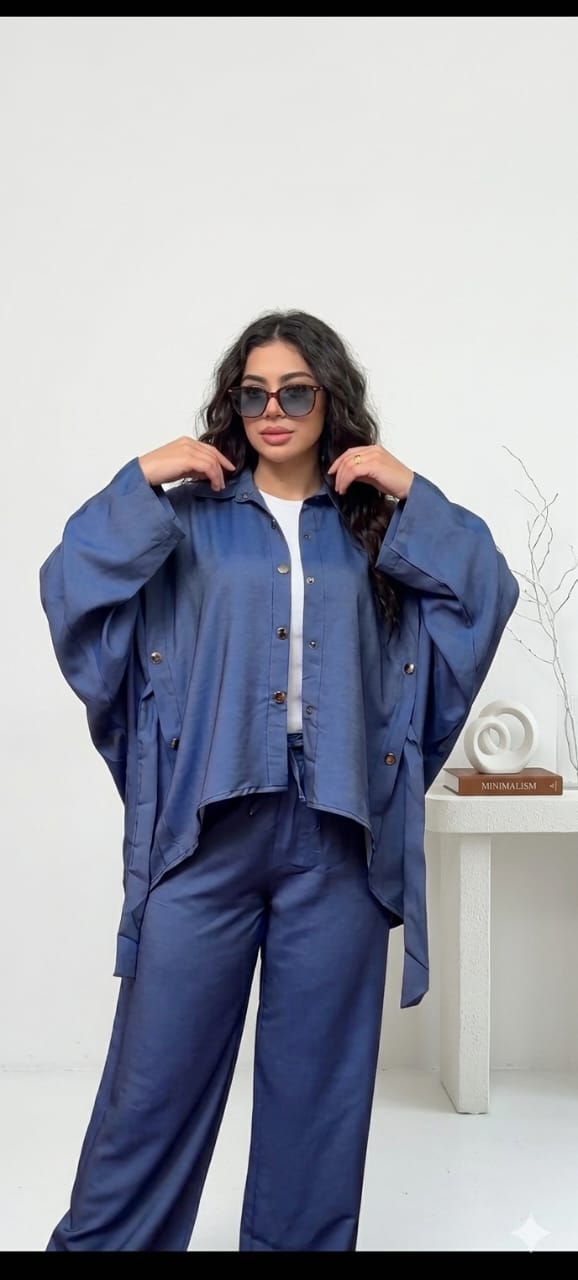 Set Tencel + 3 دبوس بروش